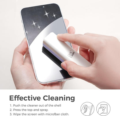 Screen Cleaner Spray with Phone Stand Case & Microfiber