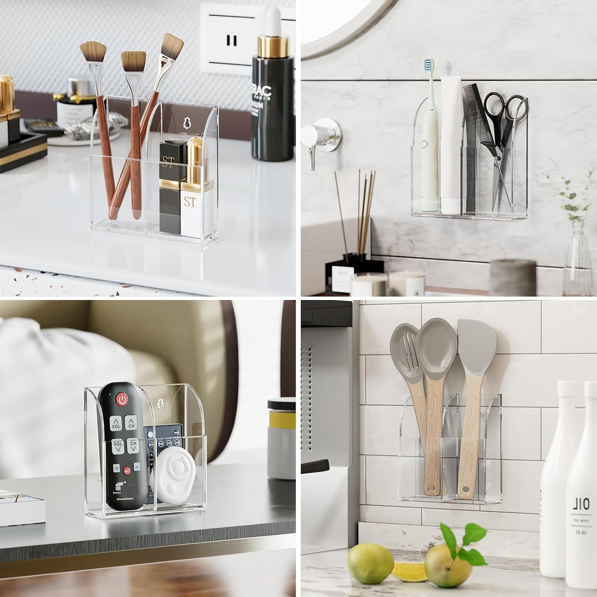 Pen Holder for Desk,Mesh Metal, Non-Slip EVA Pad, 3.7’’ Tall