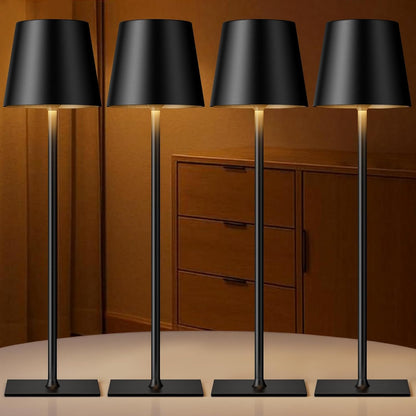 Kakanuo Gold Rechargeable Table Lamp, Cordless Battery Operated Lamp Set