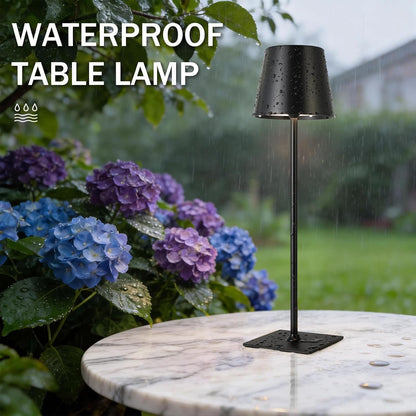 Kakanuo Gold Rechargeable Table Lamp, Cordless Battery Operated Lamp Set