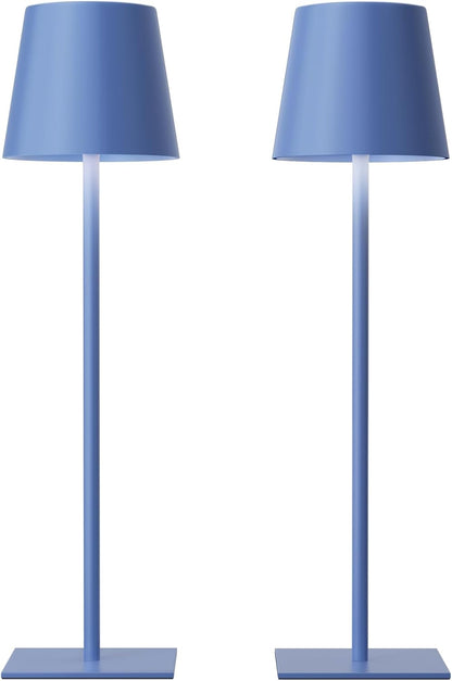 Kakanuo Gold Rechargeable Table Lamp, Cordless Battery Operated Lamp Set