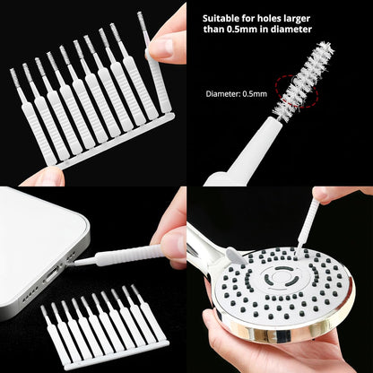 32-in-1 Cell Phone Cleaning Kit for iPhone/Android, Charging Port Cleaner for USB-C/Lightning, AirPods & Earbuds, Keyboard, Laptop, Screen, Camera Lens, Stylus Pen, Tech Gift (White)