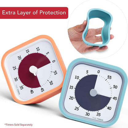 Home MOD – 60-Minute Visual Timer Home Edition, Silent Operation Study Tool for Kids Desk, Homeschool Supplies, Office & Meetings (Lake Day Blue)