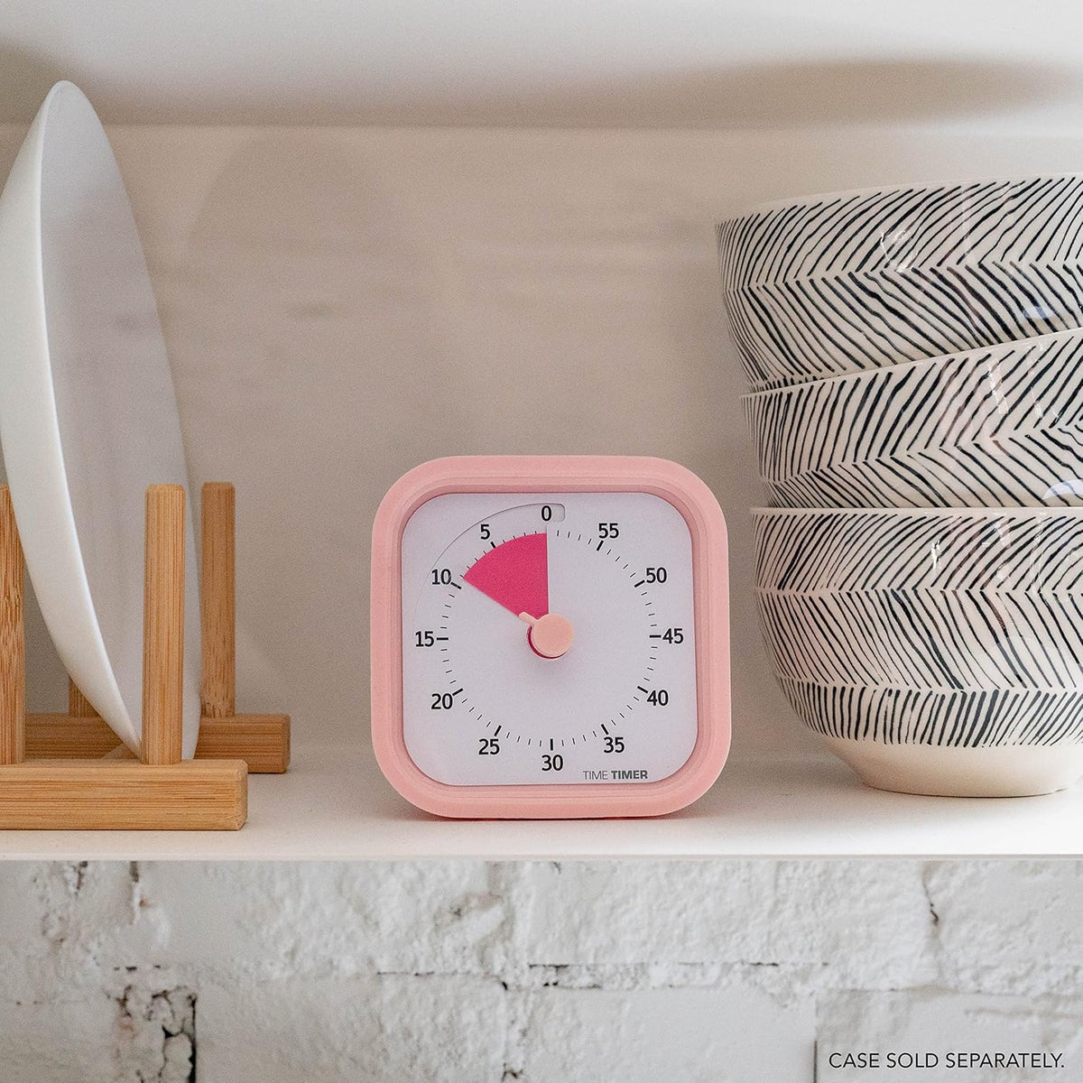 Home MOD – 60-Minute Visual Timer Home Edition, Silent Operation Study Tool for Kids Desk, Homeschool Supplies, Office & Meetings (Lake Day Blue)