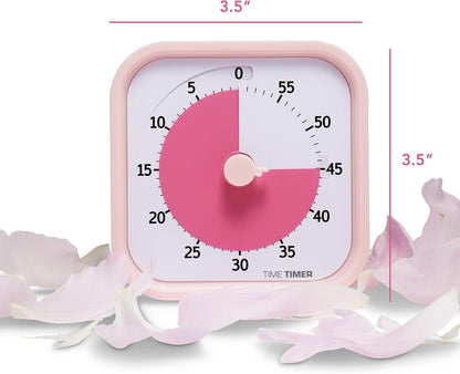 Home MOD – 60-Minute Visual Timer Home Edition, Silent Operation Study Tool for Kids Desk, Homeschool Supplies, Office & Meetings (Lake Day Blue)