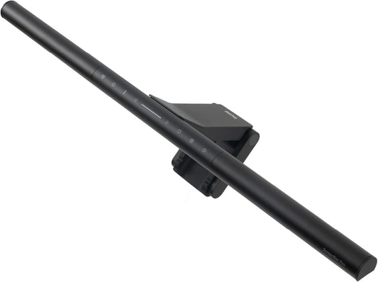 ScreenBar Pro LED Monitor Light Bar (Black) - Ultrawide Lighting, Motion Sensor, Adjustable Brightness/Color Temperature, Eye-Care USB-C Monitor lamp, No Glare, Curved Monitors, Monitor accessory