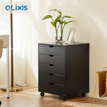 7 Drawer File Cabinet on Wheels, Printer Stand