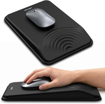 Ergonomic Mouse Pad with Wrist Rest, All-Day Comfort & Pain Relief