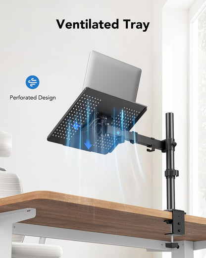 Laptop Desk Mount - 17' to 32' Monitor Arm
