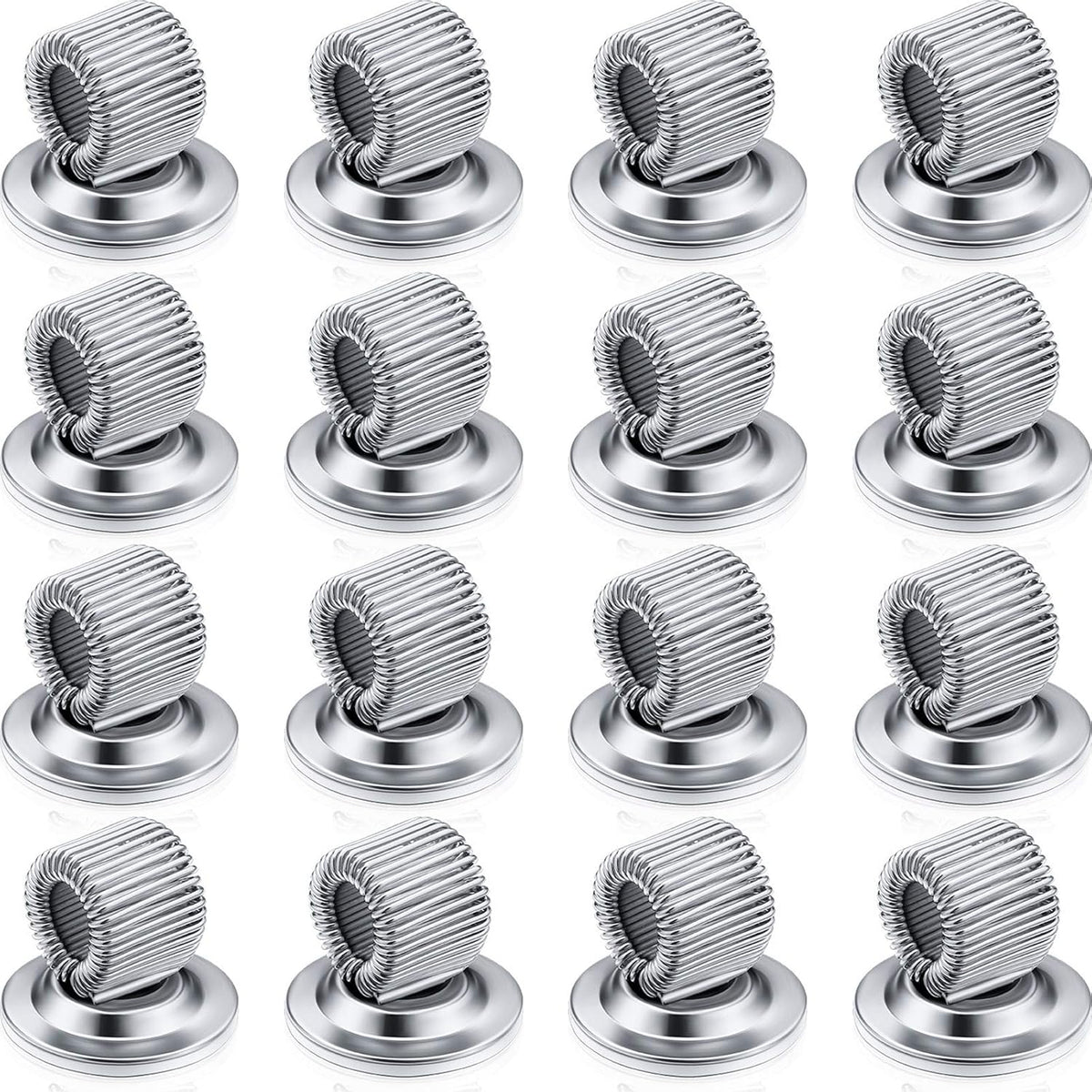 16 Pcs Black Pen Holder Clip Steel Pen Holder Self Adhesive Organizer