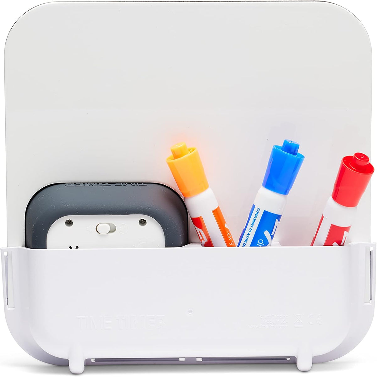 MOD with Dry Erase Board — 60-Minute Visual Countdown Timer with Magnetic Whiteboard — for Notes, Chores, Classroom and Office Reminders, Visual Schedules, for Kids and Adults (Blue)