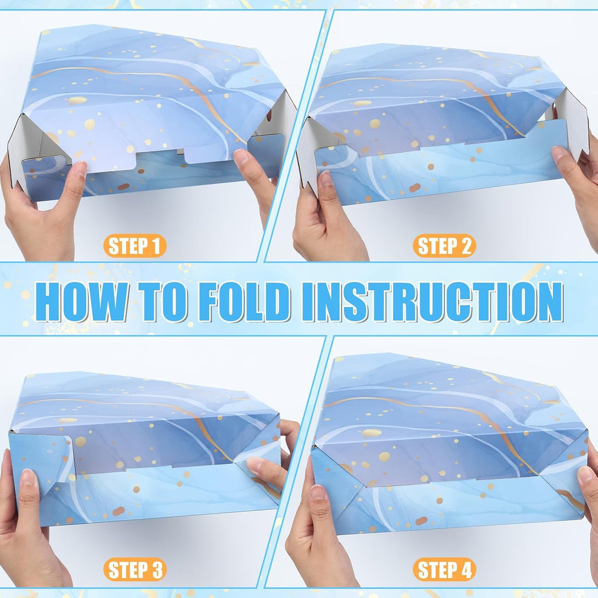 6 Pcs Decorative Magazine File Holders Foldable, Floral
