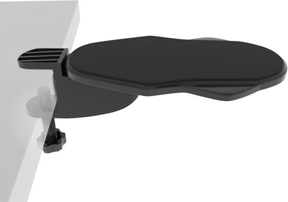 Ergonomic Arm/Elbow Rest for Desk, Foldable Rotating Black