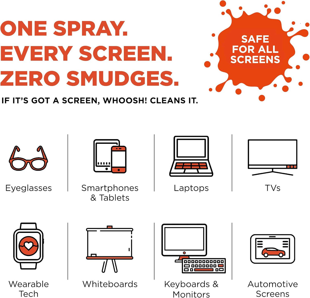 ! Screen Shine Go – Refillable Screen Cleaner Kit, 1 fl oz