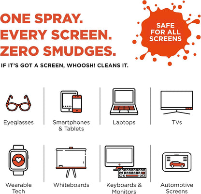 ! Screen Shine Go – Refillable Screen Cleaner Kit, 1 fl oz