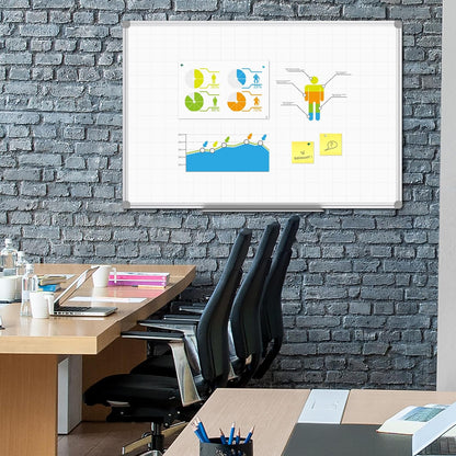 Dry Erase Calendar Whiteboard, Magnetic Month Board 36 x 24 Inch