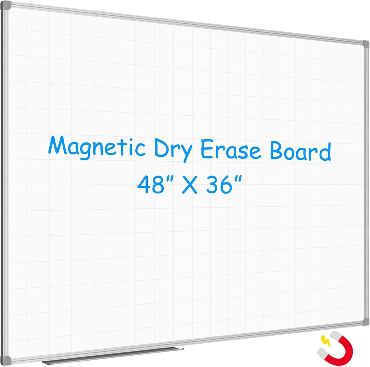 Dry Erase Calendar Whiteboard, Magnetic Month Board 36 x 24 Inch