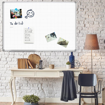 Dry Erase Calendar Whiteboard, Magnetic Month Board 36 x 24 Inch