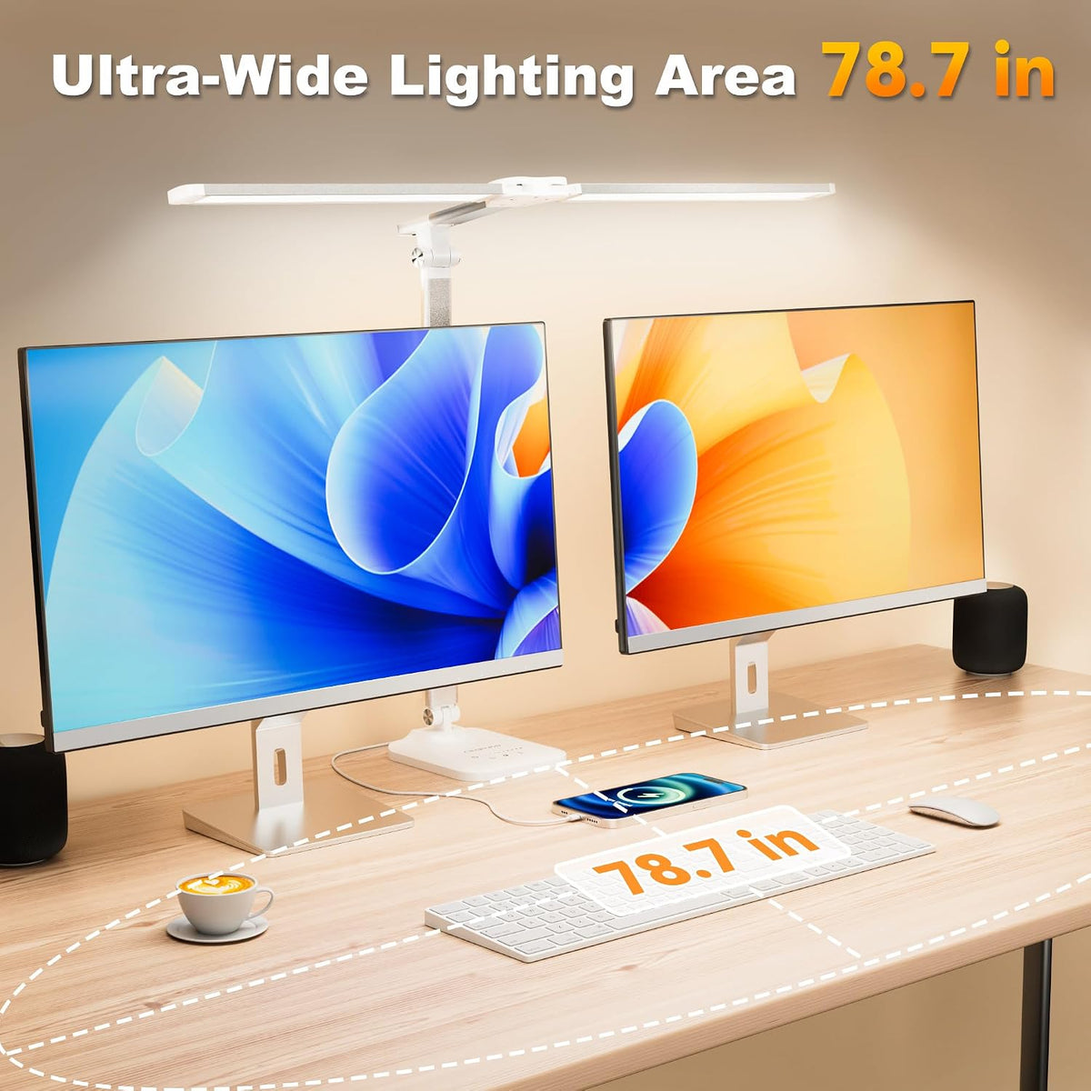 LED Desk Lamp for Office Home, Height Adjustable Architect Desk Light with USB Adapter, Stepless Dimming Desk Lamp Light for Reading, Study, Workbench