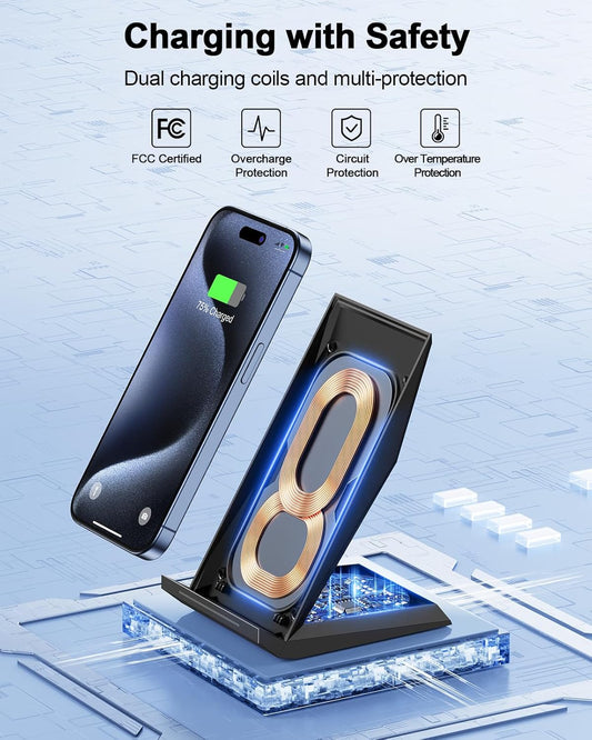 Fast Wireless Charger, Wireless Charging Stand