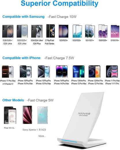 Fast Wireless Charger, Wireless Charging Stand
