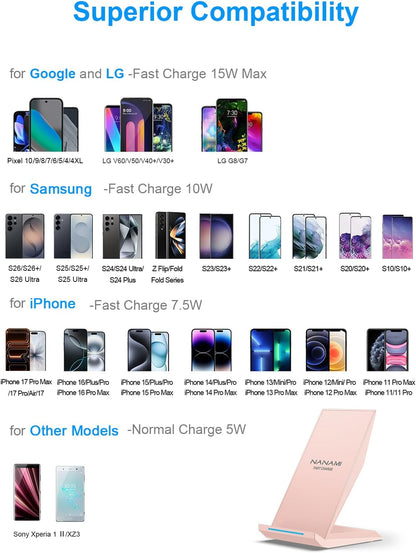 Fast Wireless Charger, Wireless Charging Stand