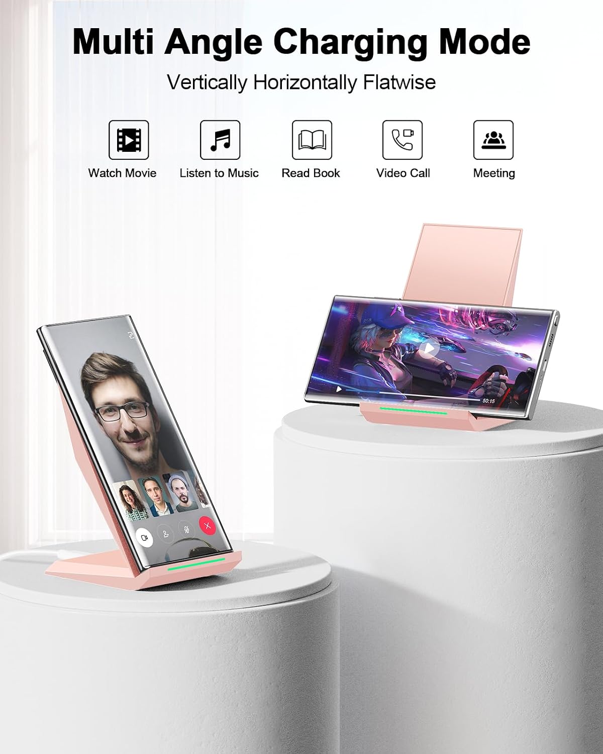 Fast Wireless Charger, Wireless Charging Stand