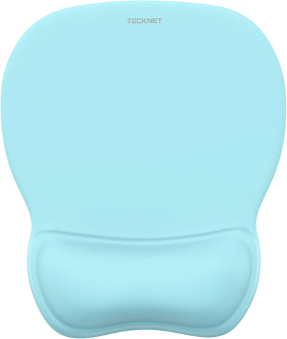 Gel Ergonomic Mouse Pad with Wrist Rest, Non-Slip PU Base, Gradient