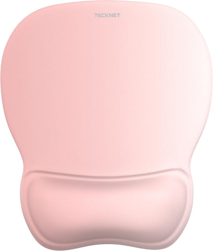 Gel Ergonomic Mouse Pad with Wrist Rest, Non-Slip PU Base, Gradient