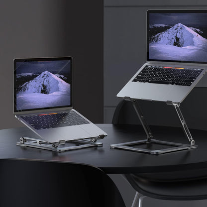 Laptop Stand for Desk, Portable Acrylic Laptop Riser, Ergonomic Adjustable Computer Stand Holder for Notebook MacBook Air Pro, Dell XPS, HP (10-17.3'')