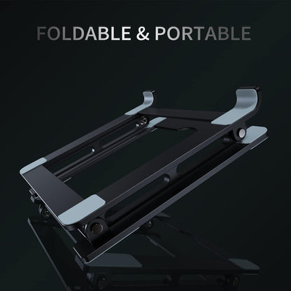 Laptop Stand for Desk, Portable Acrylic Laptop Riser, Ergonomic Adjustable Computer Stand Holder for Notebook MacBook Air Pro, Dell XPS, HP (10-17.3'')