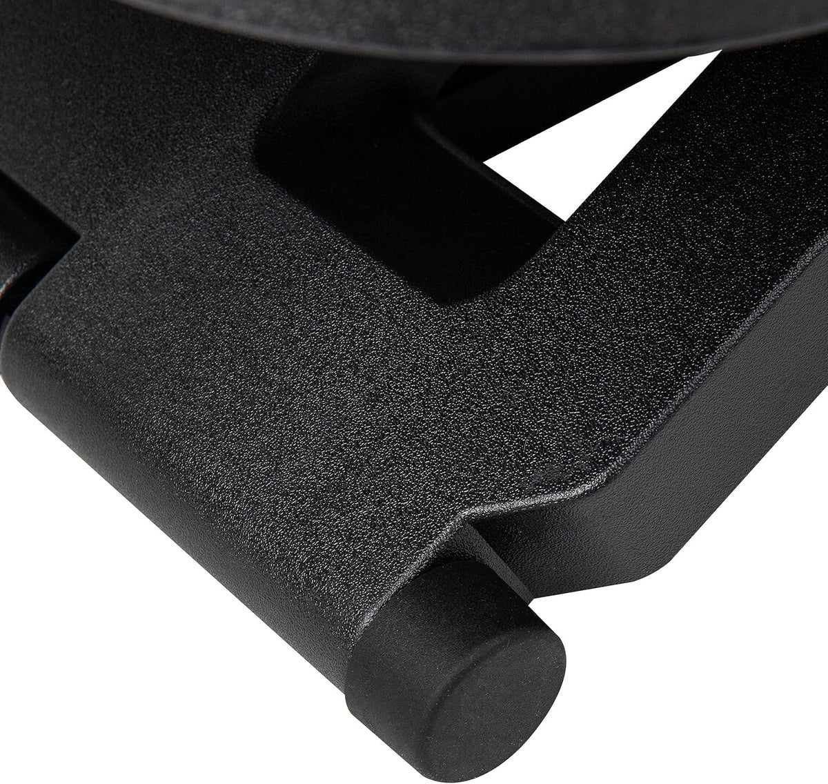 Foot Rest, Under Desk at Work, Ergonomic, Height Adjustable, Office, Plastic, 17"L x 13"W x 6.25"H, Black