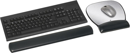 Precise Mouse Pad with Gel Wrist Rest, Vertex, 9.2 in x 8.7 in