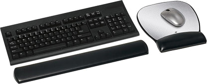 Precise Mouse Pad with Gel Wrist Rest, Vertex, 9.2 in x 8.7 in