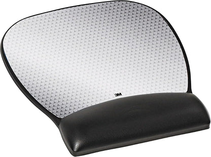 Precise Mouse Pad with Gel Wrist Rest, Vertex, 9.2 in x 8.7 in