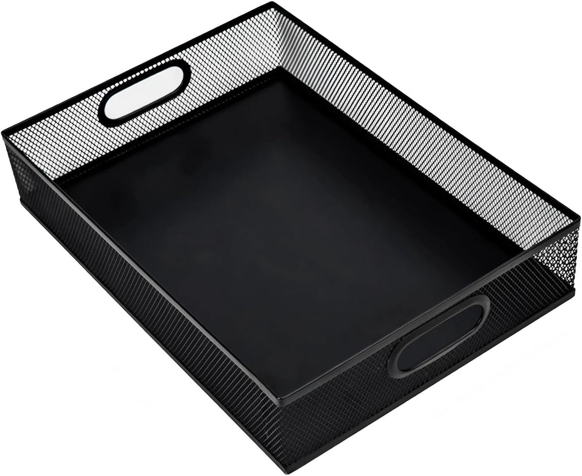 Metal Mesh Desk Organizer Tray, for Home, Classroom, Office.