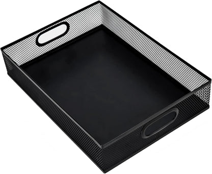 Metal Mesh Desk Organizer Tray, for Home, Classroom, Office.