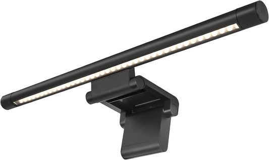 Monitor Light Bar, Computer Monitor Lamp, 250LM No Glare Eye-Care LED Screen Bar, Fit for Curved/Flat Monitor, USB Reading Screenbar for Home/Office/Work/Game