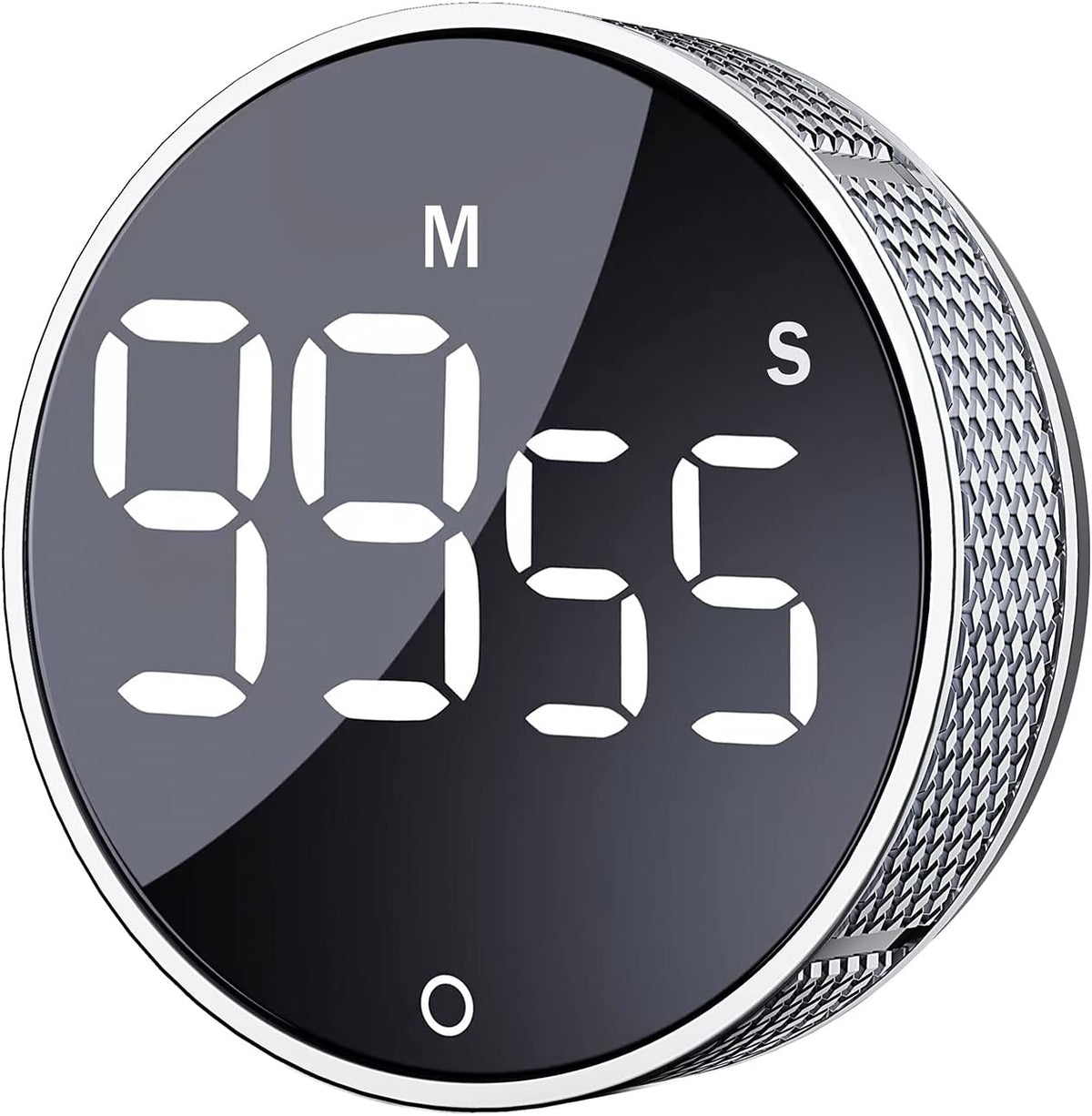 AVINIA Digital Kitchen Timers, Visual timers Large LED Display Magnetic Countdown Countup Timer for Classroom Cooking Fitness Baking Studying Teaching, Easy for Kids and Seniors Black