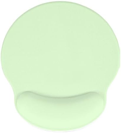 Ergonomic Mouse Pad with Wrist Rest, Comfortable Silicone Non-Slip Computer Pain Relief Gel Mouse Mat with Wrist Support for Gaming, Work, Office, Women & Men, Cute Pattern, Beige
