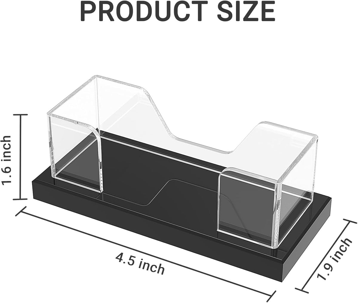 Acrylic Business Card Holder for Desk 2 Pack