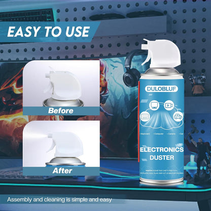 Compressed Air Duster: Computer Keyboard Air Cleaner