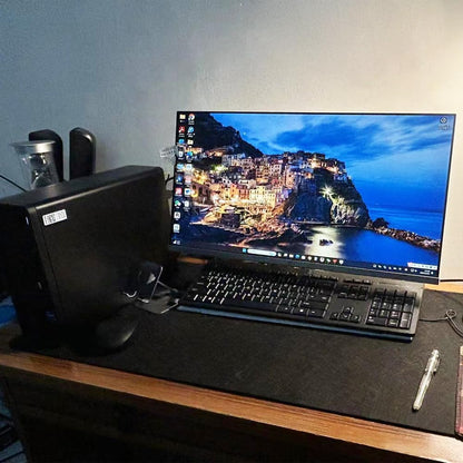 Large Felt Desk Pad Desk Protective Computer Pad Minimalistic Felt Anti-Slip Desk Mat for Keyboard and Mouse 35.43''X15.74''/90x40cm (Dark Gray)