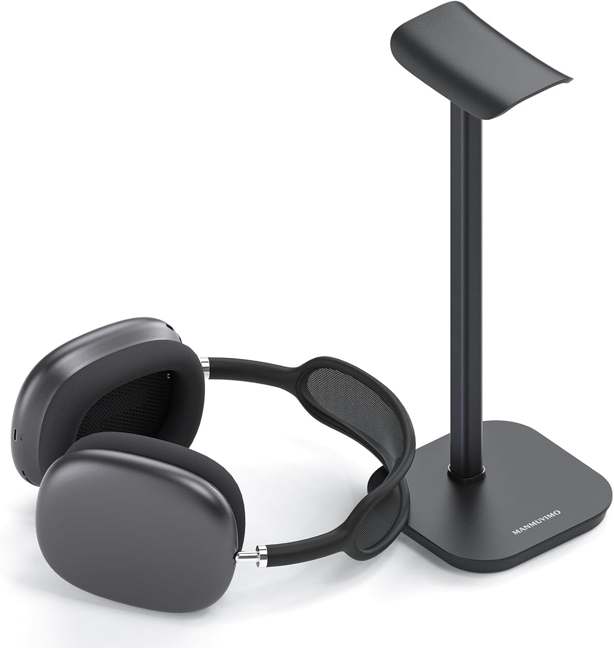 Headphone Stand, Desktop Headset Holder Desk Earphone Stand Aluminum Headset Hanger Headphone Rack Stand to Hold Earphones Such as Airpods Max, Sony, Beats, Bose, Razer, HyperX(Pink)