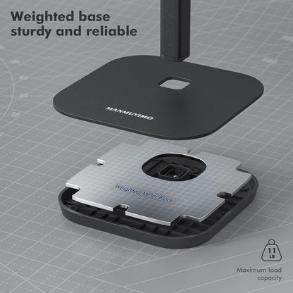 Headphone Stand, Desktop Headset Holder Desk Earphone Stand Aluminum Headset Hanger Headphone Rack Stand to Hold Earphones Such as Airpods Max, Sony, Beats, Bose, Razer, HyperX(Pink)
