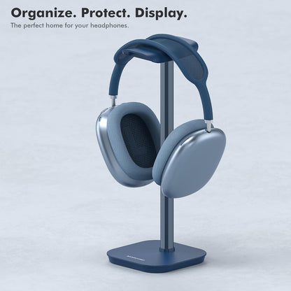 Headphone Stand, Desktop Headset Holder Desk Earphone Stand Aluminum Headset Hanger Headphone Rack Stand to Hold Earphones Such as Airpods Max, Sony, Beats, Bose, Razer, HyperX(Pink)
