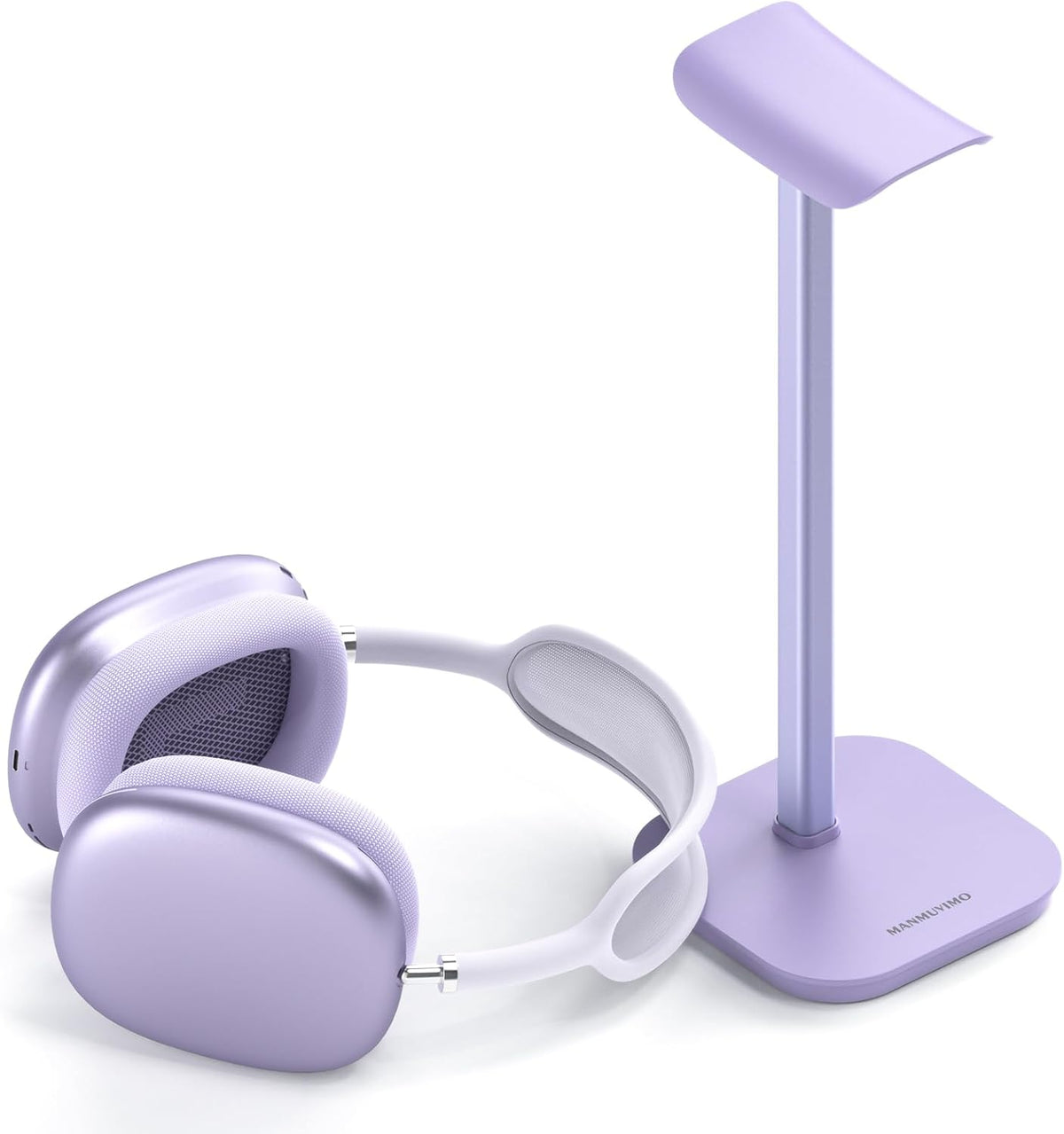 Headphone Stand, Desktop Headset Holder Desk Earphone Stand Aluminum Headset Hanger Headphone Rack Stand to Hold Earphones Such as Airpods Max, Sony, Beats, Bose, Razer, HyperX(Pink)