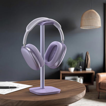 Headphone Stand, Desktop Headset Holder Desk Earphone Stand Aluminum Headset Hanger Headphone Rack Stand to Hold Earphones Such as Airpods Max, Sony, Beats, Bose, Razer, HyperX(Pink)