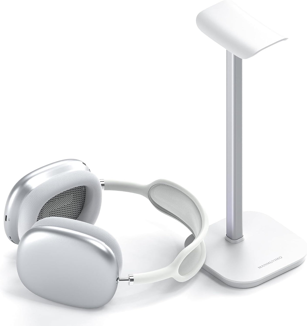 Headphone Stand, Desktop Headset Holder Desk Earphone Stand Aluminum Headset Hanger Headphone Rack Stand to Hold Earphones Such as Airpods Max, Sony, Beats, Bose, Razer, HyperX(Pink)