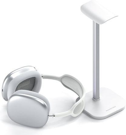 Headphone Stand, Desktop Headset Holder Desk Earphone Stand Aluminum Headset Hanger Headphone Rack Stand to Hold Earphones Such as Airpods Max, Sony, Beats, Bose, Razer, HyperX(Pink)